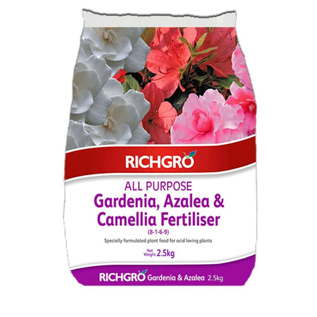 2.5kg All Purpose Gardenia Azalea And Camellia Fertiliser - Brisbane Plant Nursery