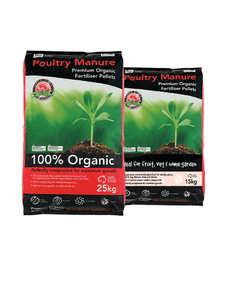Premium Organic Fertiliser Pellets - Brisbane Plant Nursery